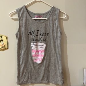 Ladies sleeveless shirt